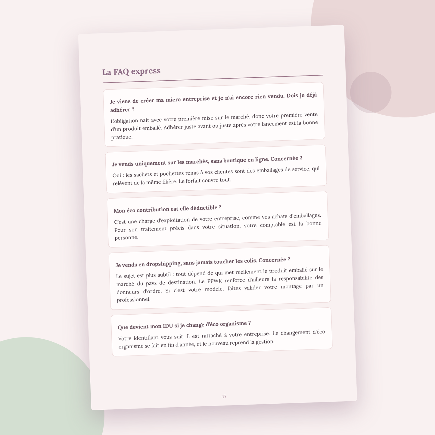 Le Carnet Emballages et Expédition, comprendre et appliquer la loi PPWR 2026